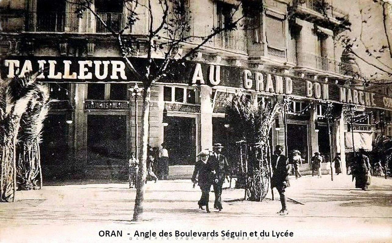 2204- Oran - Angle des Boulevards Seguin et du Lycee.jpg